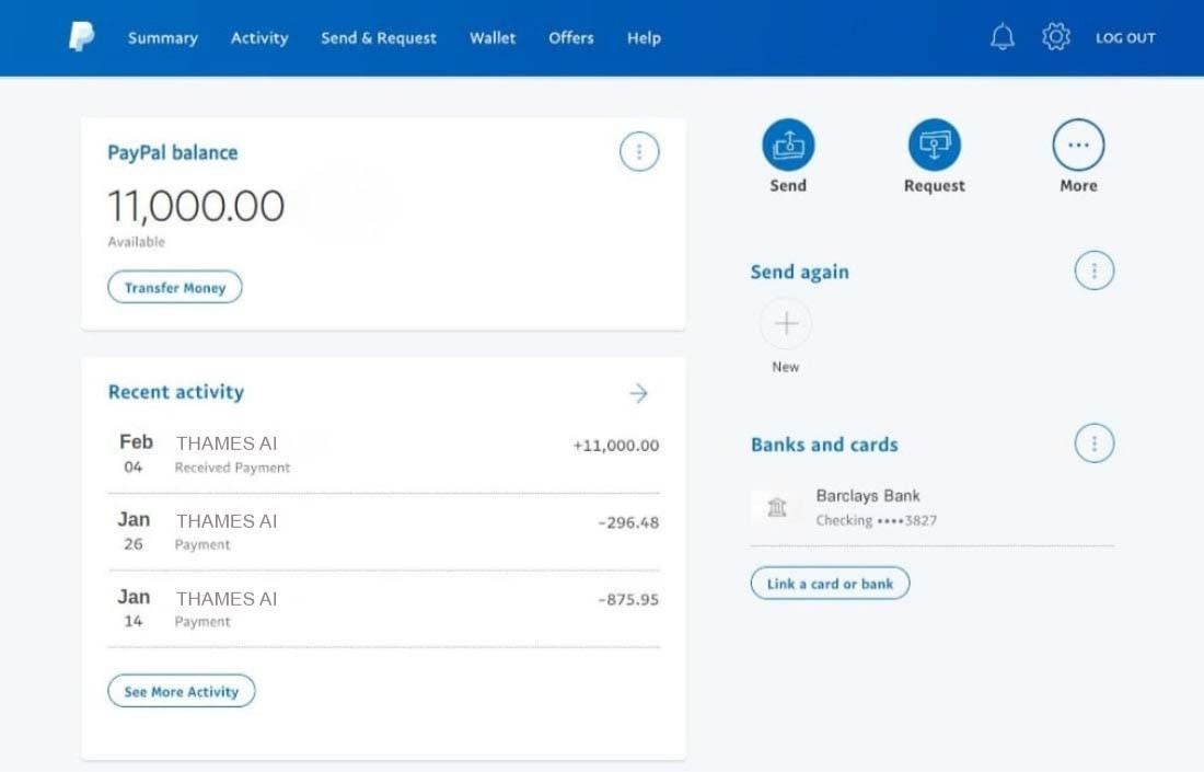 Reporter walkthrough of the Thames AI onboarding and consultant call